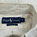 Ralph Lauren Shirt - Medium Cream Cotton
