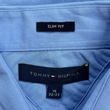 Tommy Hilfiger Slim Fit Shirt - Medium Blue Cotton