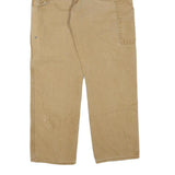 DICKIES Mens Jeans Beige Regular Straight Denim Medium W36 L32 Workwear Utility