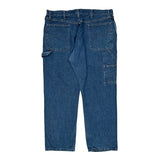Wrangler Carpenter Pants - 38W 30L Blue Cotton
