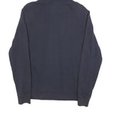 CHAMPION Mens Navy Blue Hoodie S Cotton Blend Classic Pullover Hooded Sweatshirt