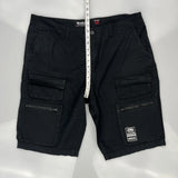 Ecko Unltd Cargo Shorts - 40W 11L Black Cotton