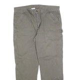 CARHARTT Mens Relaxed Casual Jeans Beige Cotton Blend Zip W40 L32 Workwear
