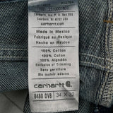 Carhartt Jeans - 34W 32L Blue Cotton