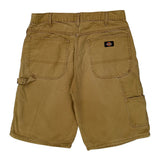 Dickies Carpenter Shorts - 32W 10L Khaki Cotton