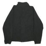 STARTER Mens Black Jacket L Polyester Plain Zip Comfort Casual Sportswear