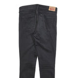 LEVI'S 311 Womens Slim Black Denim Raw W30 L30 Slim Fit Zip Jeans