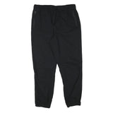 JOHN ADAMS Mens Black Relaxed Drawstring Trousers W31 L27 Casual Comfort Stylish