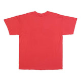 GILDAN Mens Red Durango Volleyball Graphic T-Shirt L Crew Neck Short Sleeve