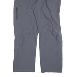 K-TEC Mens Polyester Grey Regular Fit Straight Trousers W38 L30 Outdoor Casual