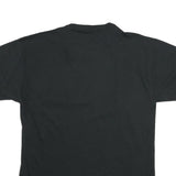 RUSSELL ATHLETIC Mens Black Marlins Graphic T-Shirt M Short Sleeve Crew Neck