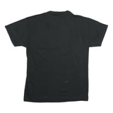 RUSSELL ATHLETIC Mens Black Marlins Graphic T-Shirt M Short Sleeve Crew Neck