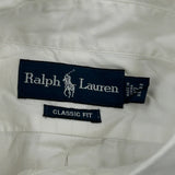 Ralph Lauren Shirt - XL White Cotton