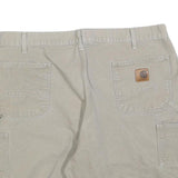 CARHARTT Mens Shorts Beige Casual Regular XL W40 Cotton Blend Workwear