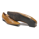 FRATELLI ROSSETTI Womens Lace-Up Shoes Leather Tan UK 6.5 Pointed Toe Formal