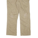 CARHARTT Mens Cotton Blend Beige Straight Workwear Trousers W32 L29 Durable