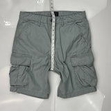 Levis Cargo Shorts - 32W 10L Gray Cotton