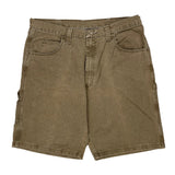 Wrangler Carpenter Shorts - 38W 10L Brown Cotton