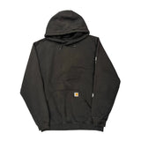 Carhartt Tall Hoodie - Large Black Cotton