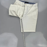 Tommy Hilfiger Chino Shorts - 30W 9L White Cotton