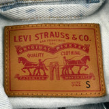 Levis Denim Jacket - Small Light Wash Denim