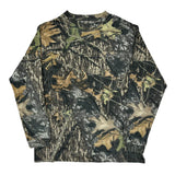 Unbranded Camo Long Sleeve T-Shirt - Medium Camo Cotton