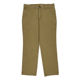Carhartt Carpenter Trousers - 32W 28L Khaki Cotton