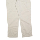 CARHARTT Mens Cotton Blend Beige Relaxed Straight Trousers W40 L32 Workwear