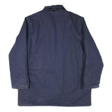 WORK KING Mens Navy Blue Ford OTP Paint Dept Jacket XL Cotton Blend Zip Workwear