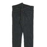 LEVI'S 510 BIG E Mens Slim Black Denim Medium W32 L29 Zip Jeans