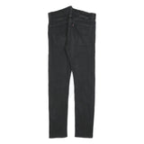 LEVI'S 510 BIG E Mens Slim Black Denim Medium W32 L29 Zip Jeans