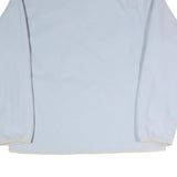 THE NORTH FACE Girls White Fleece Jacket L Polyester Blend Zip Outerwear