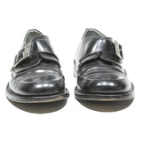 BOSS Monk Strap Mens Leather Black UK 7 Formal Dress Buckle Shoes Stylish