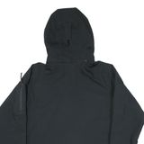 COLUMBIA Womens Black Outdoor Jacket M Polyester Blend Hooded Zip Up