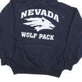 USA Mens Navy Blue Nevada Wolf Pack Pullover Hoodie M Cotton Blend