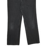 LL BEAN Womens Classic Black Denim Jeans W30 L30 Zip Cotton Casual