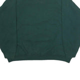 Mens Green Sweatshirt Mt Joy Crew Neck 3XL Cotton Blend Graphic Print Casual