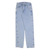 WRANGLER Mens Regular Light Blue Denim Jeans W29 L32 Classic Fit Zip Closure