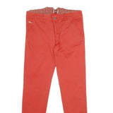 DIESEL Womens Cotton Blend Coral Slim Skinny Trousers W29 L30 Stylish Comfort