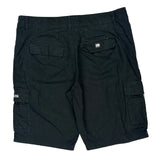 Ecko Unltd Cargo Shorts - 36W 10L Black Cotton