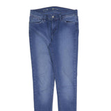 LEVI'S Womens Jeans Blue Slim Skinny Denim Medium W28 L32 Classic Zip Cotton