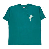 Hanes T-Shirt - XL Green Cotton Blend