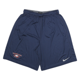NIKE Mens Shorts Navy Blue XL W28 Dri-Fit Casual Sports Logo Athletic