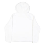 FILA Womens White Hoodie XL Polyester Blend Casual Wear Drawstring Hood