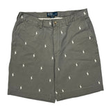 Polo By Ralph Lauren Chino Shorts - 32W 9L Grey Cotton