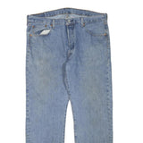 LEVI'S 501 Mens Jeans Blue Regular Straight Denim Medium W38 L30 Classic Button