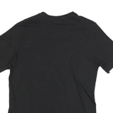 ADIDAS Mens Black Cotton Blend Graphic T-Shirt M Short Sleeve Crew Neck Casual