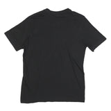 ADIDAS Mens Black Cotton Blend Graphic T-Shirt M Short Sleeve Crew Neck Casual