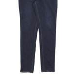 LEVI'S Womens Slim Blue Denim Jeans W29 L32 Zip Pocket Stitch Detail