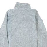 PATAGONIA Womens Grey & Light Grey Zip Jacket XL Polyester Blend Knit